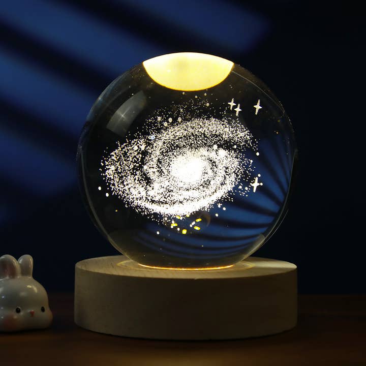 Crystal Ball Lamp large - Galaxy for wholesale by I-Total, I-Drink