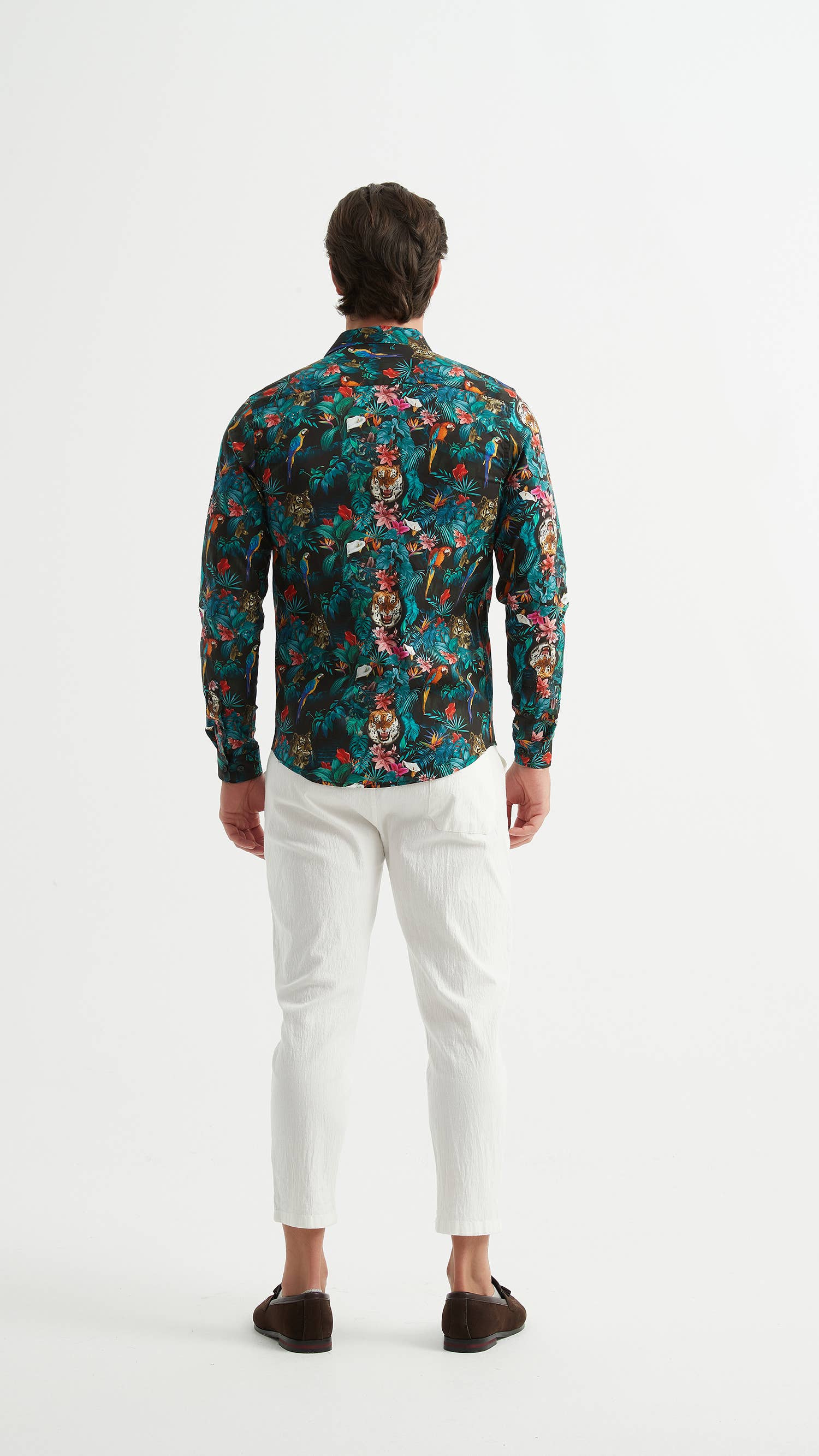 Yves Enzo – Camisa de botões - Homem por atacado – Camisa coleção "PREMIUM" em estampas digitais5