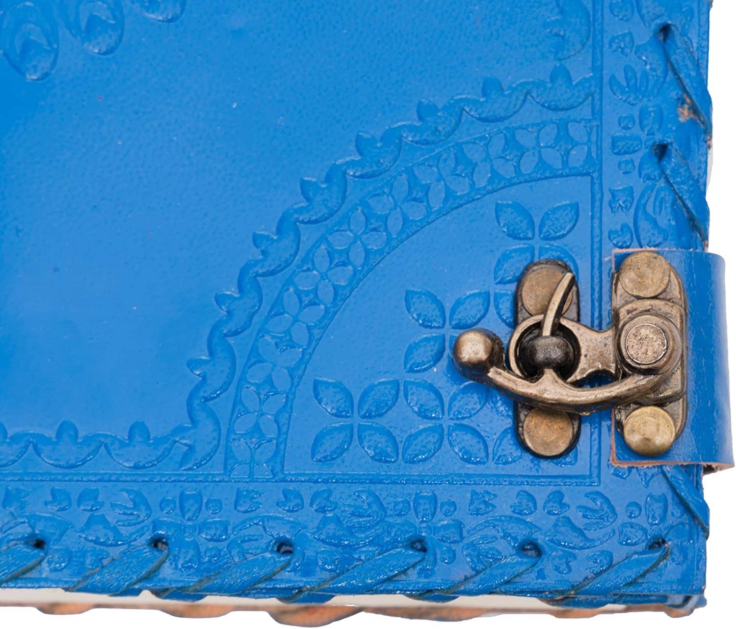 Tuzech Leather - Wholesale Journal/Diary - Seven Chakra Leather Journal – Handmade Embossed Diary 13"43