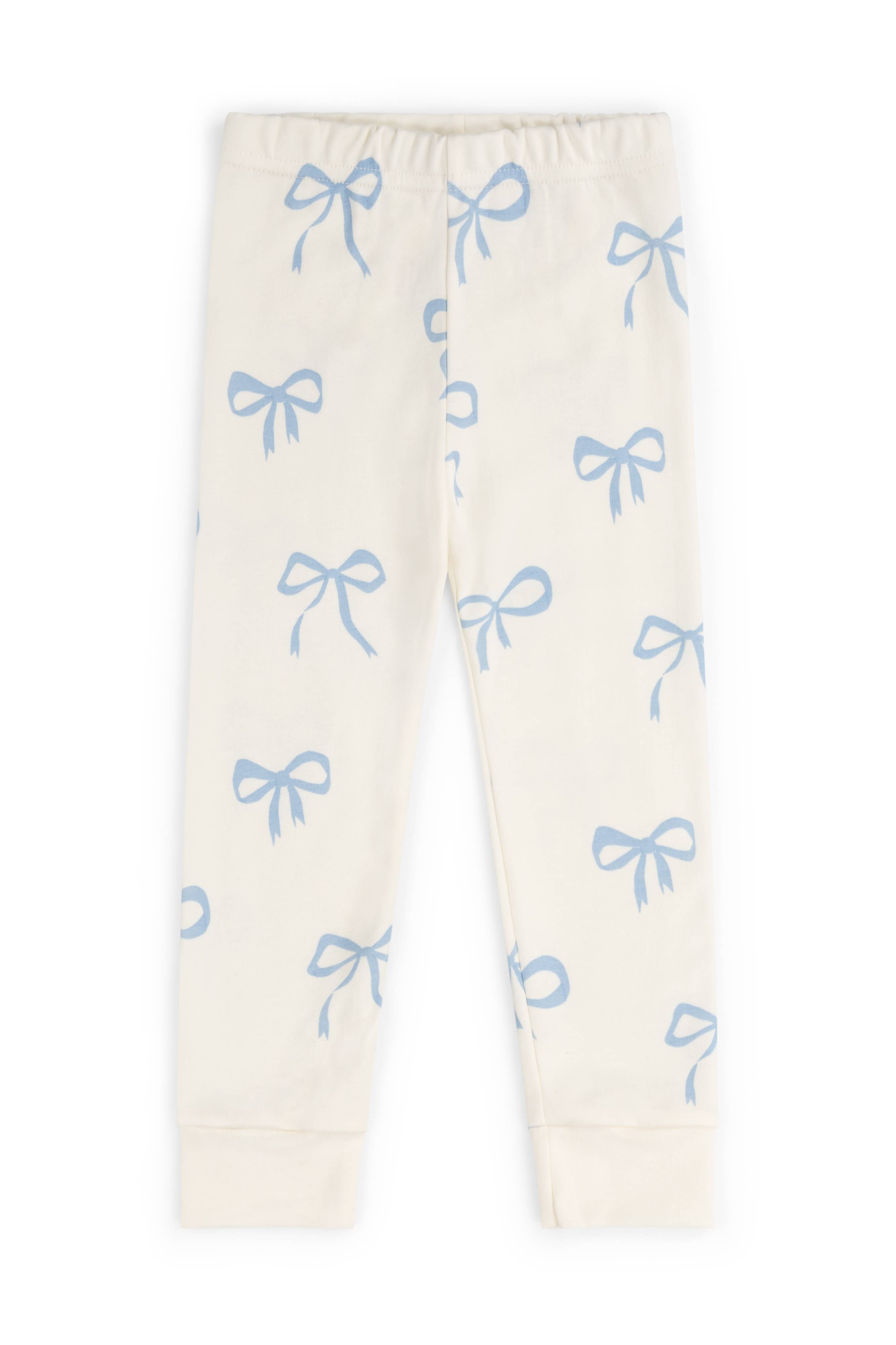 Sleepy Doe – wholesale Pyjamasset - Barn – BARN KLASSISKT SET | BLÅ ROSETTER2