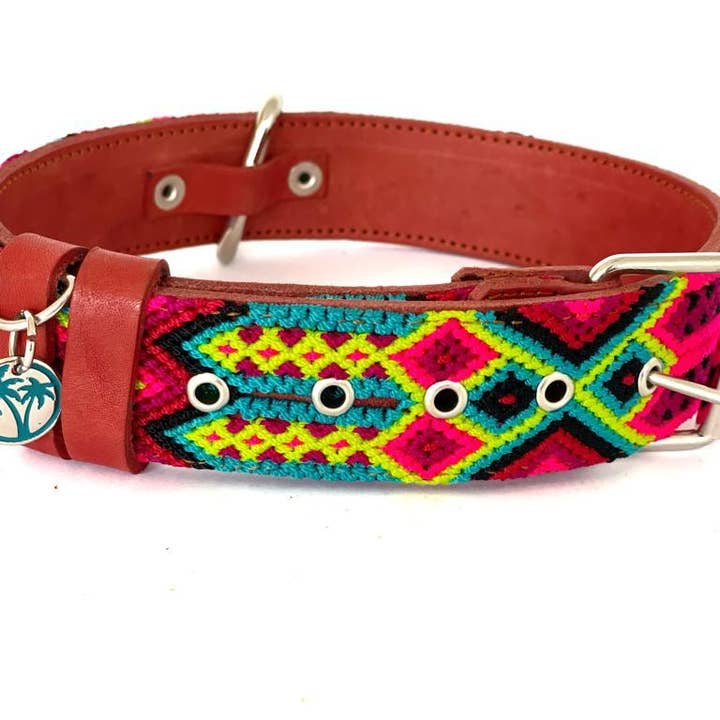 Holbox rouge L (60 cm/23,62 pouces) pour la vente par Tulum Handmade