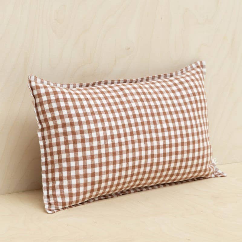 Gabrielle Paris - Wholesale Throw/Decorative Pillow - Taormina Vichy linen cushion cover1