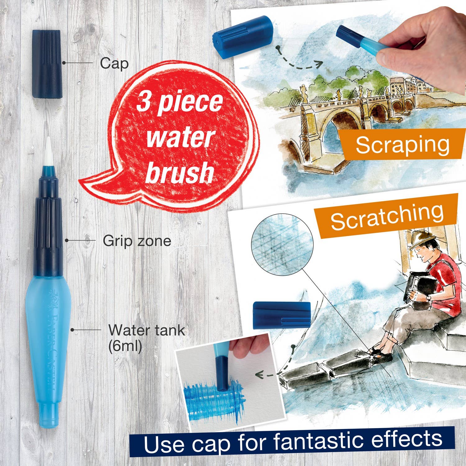 Faber-Castell / Creativity for Kids - Wholesale Watercolor Paint - Watercolors Pans, Set of 36 Watercolor Paints for Artists4