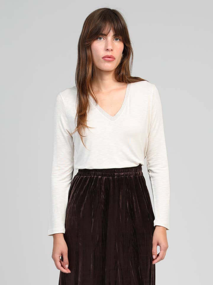 T-SHIRT TENIO cru por atacado de An'ge