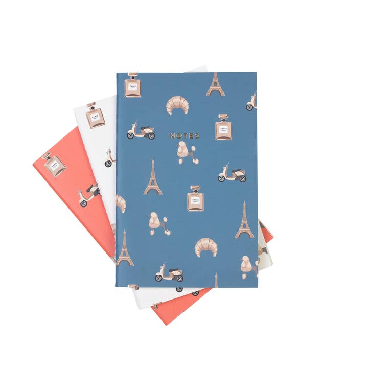 Hadron Epoch Design Studio - Wholesale Notebook - Mini Paris Pattern Notebook