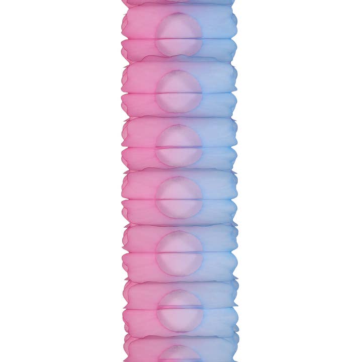 Two-Tone Garland 4m, Rose & Cornflower for wholesale by studio THIE