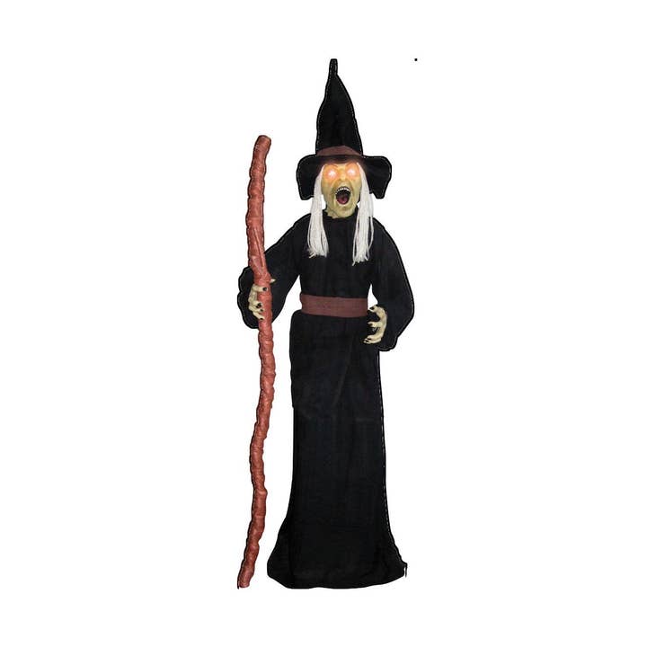 Witch With Staff Life Size Cardboard Stand up for wholesale by AAHS Enterprises
