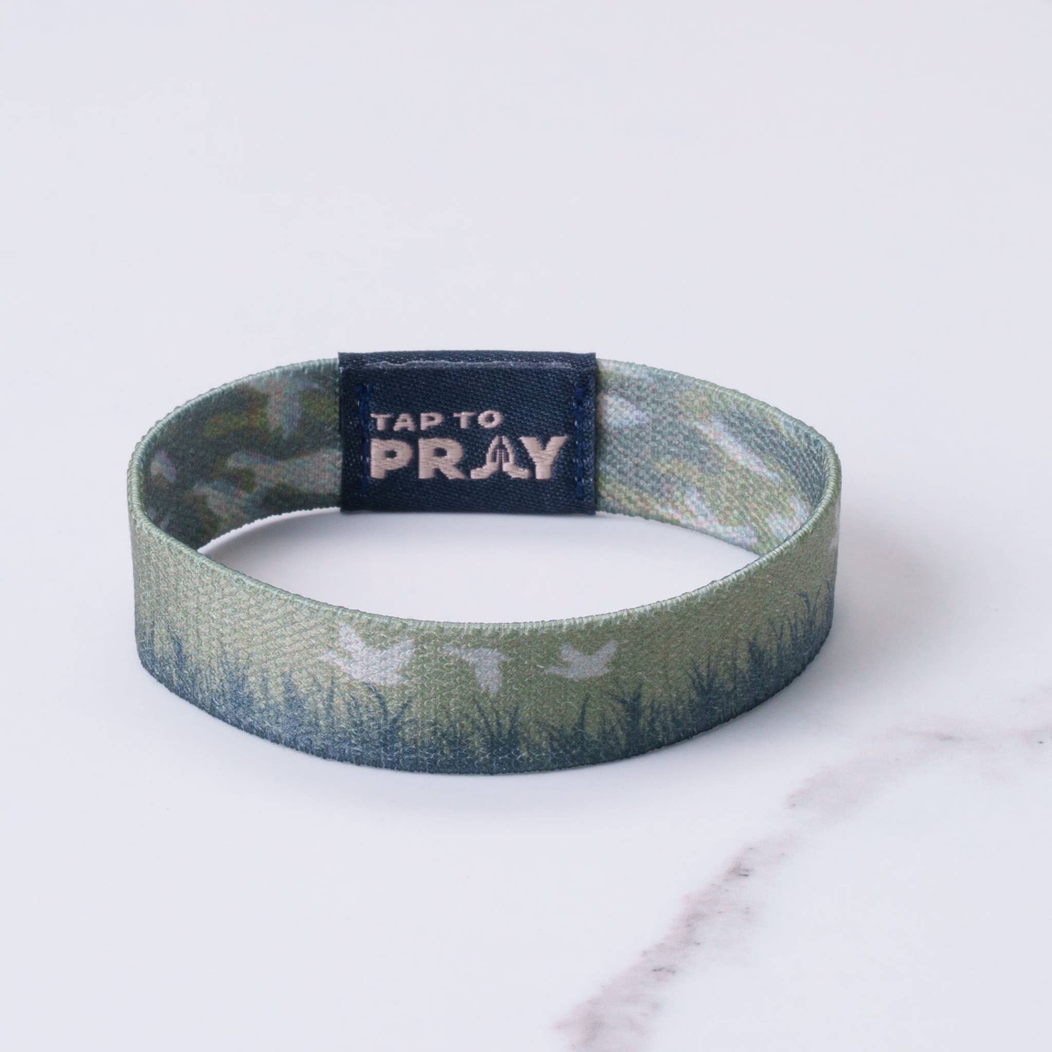 Versible - Wholesale Wristband - Tap To Pray™ Wristbands - Waterfowl Camo2
