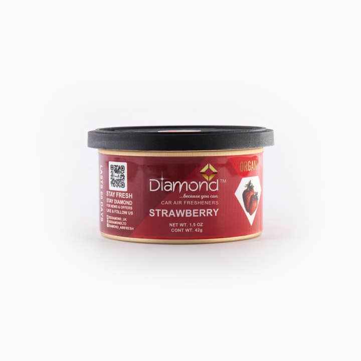 Strawberry Car Air Freshener for wholesale by Diamond car air fresheners