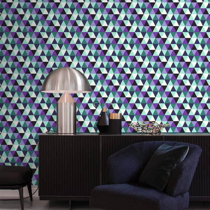 The Design Department b.v. - Wholesale Behangrol - Behang grafische driehoeken26
