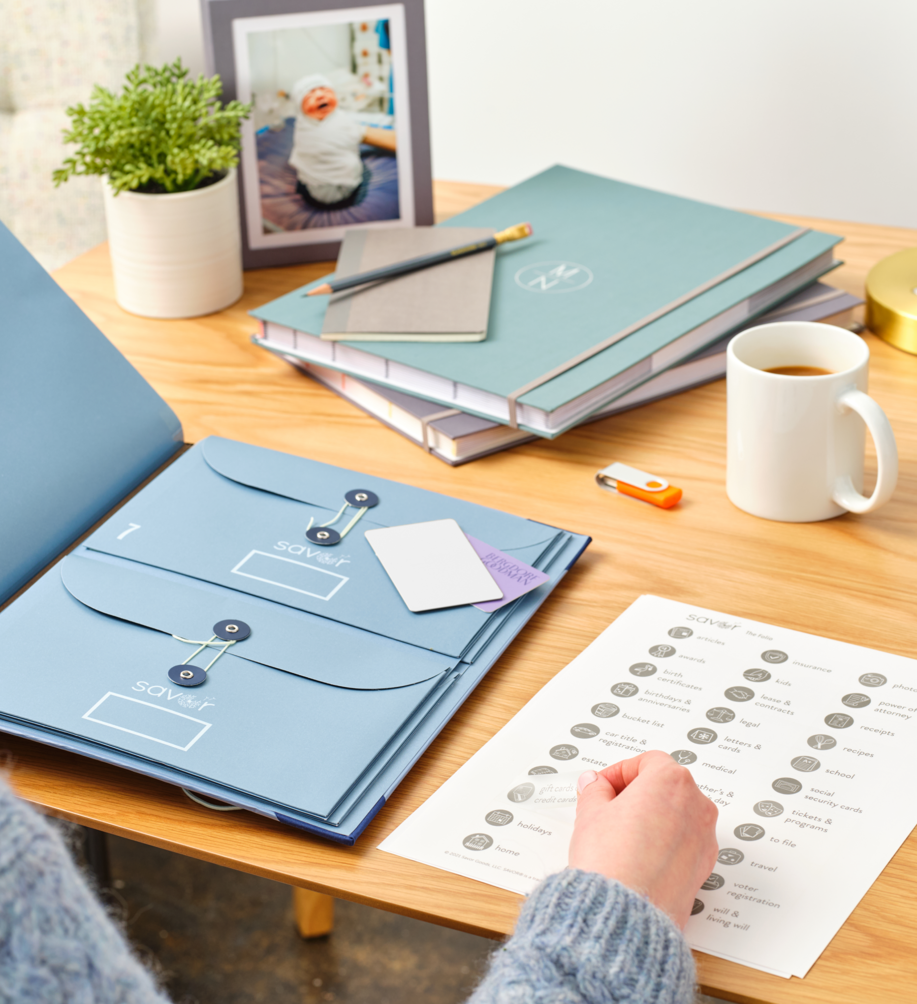 Savor - Wholesale Binder - Folio Document Organizer4