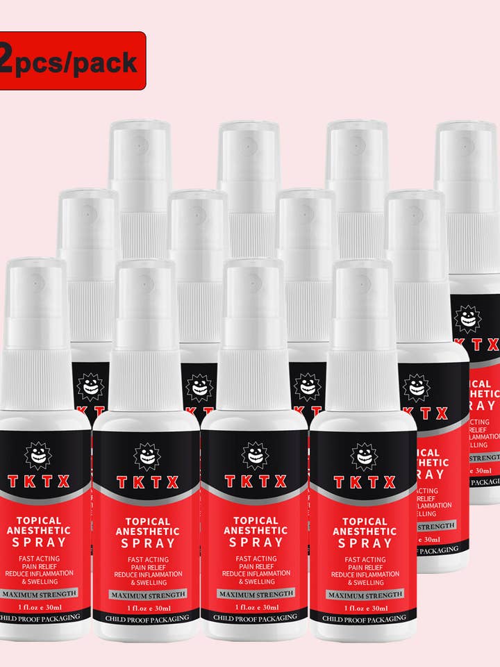 12 pièces de spray TKTX 1,0 fl.oz pour la vente par TKTX