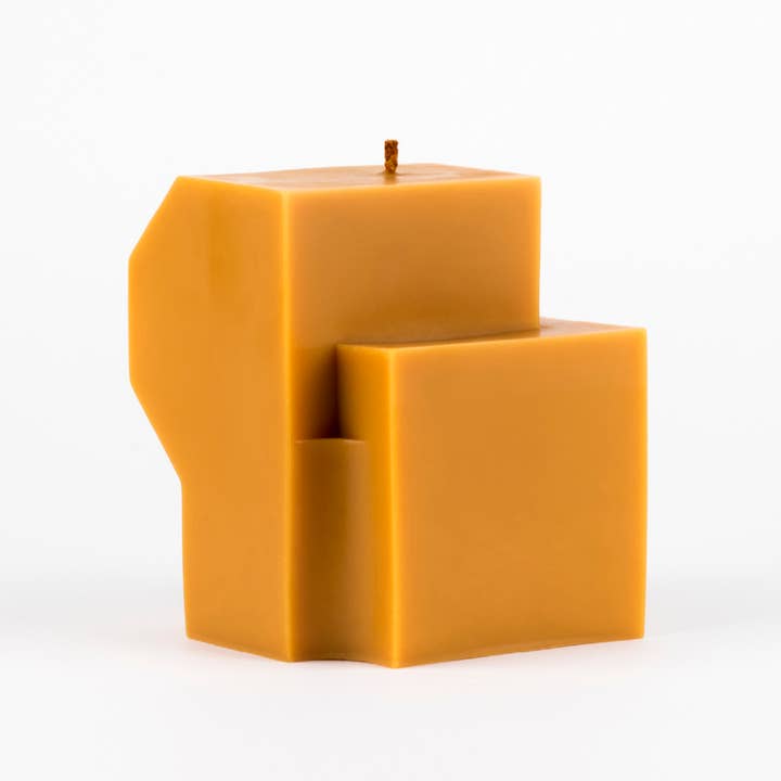 SOAPMEN Deconstructivism Candle 2 — Grafting — Yellow for wholesale by BOLTBOLT