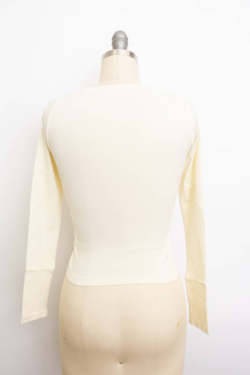 Leto Accessories - Wholesale Knit Top - Women's - Stylish Long Sleeve Crop Top in Sage, Copper, and Black8