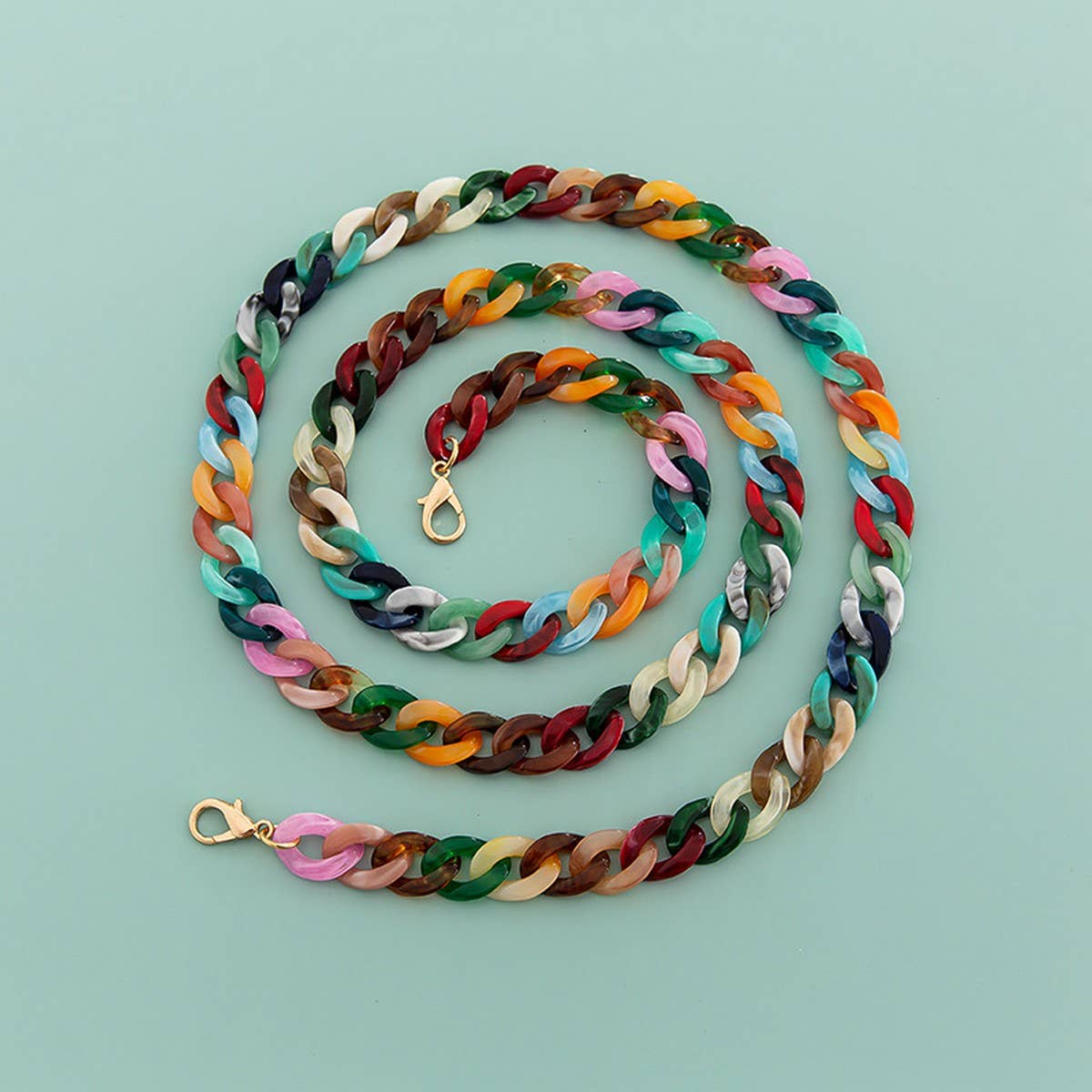 ACCITY - Wholesale Bag Strap - Women's - 47.24"Mixed-Color Bag Chain,Phone Case Strap_CWMM50910