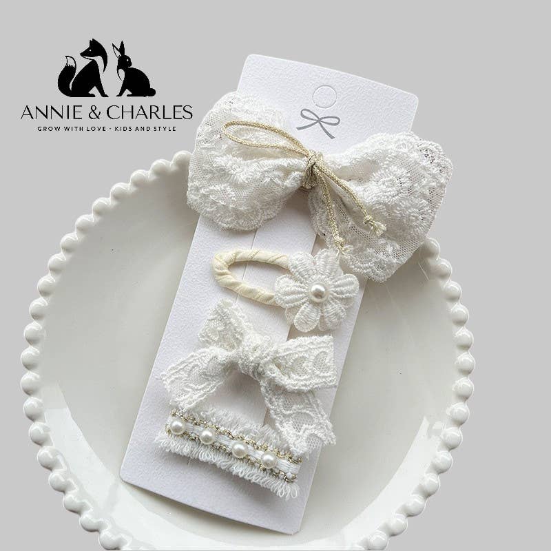 Annie & Charles - Wholesale Hair Clip - Kids - Annie & Charles® Hair Clip Set - Small Floral Splendor7