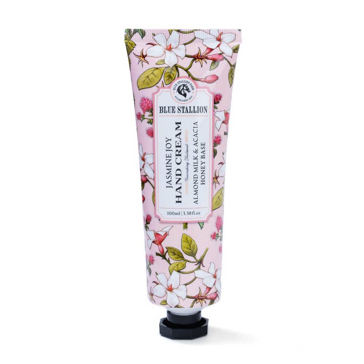 Blue Stallion Farm - Wholesale Hand Cream/Lotion - JASMINE JOY ALMOND MILK & ACACIA HONEY HAND CREAM 100ML