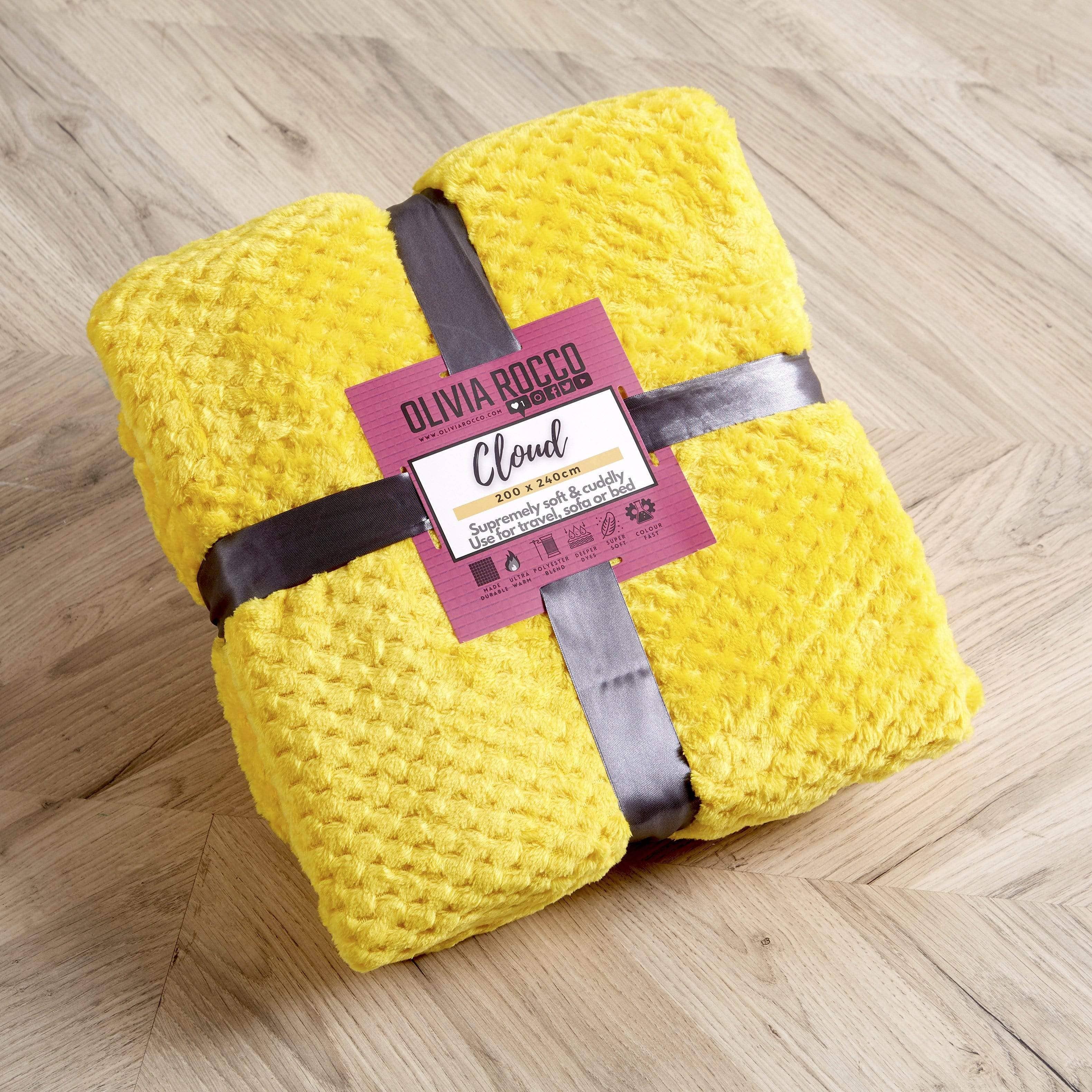 LOOMWORKS LTD – wholesale Throw blanket – Cloud Honeycomb Throw1