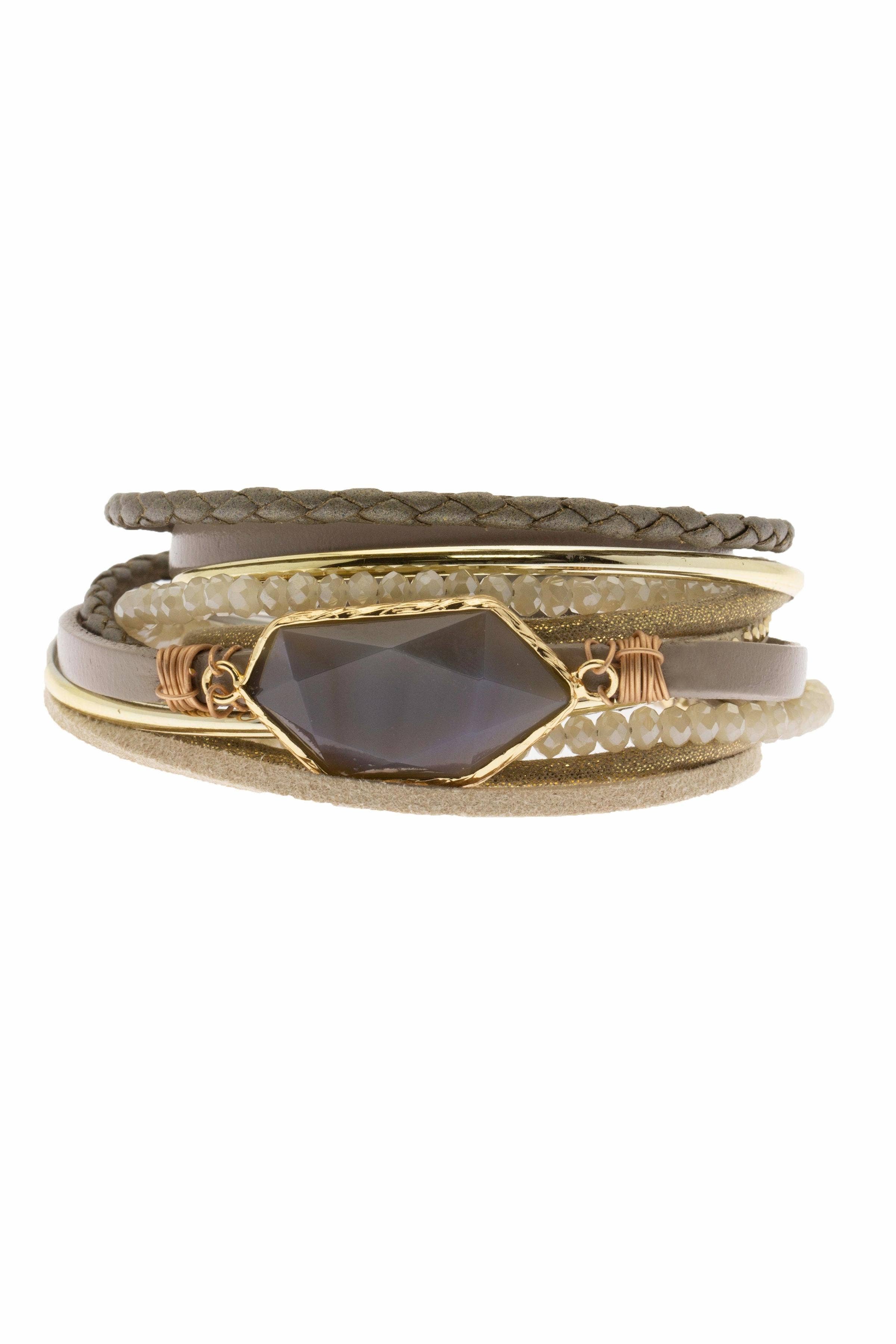 SAACHI – wholesale Manschettarmband – Oändlig dröm dubbelwrap-armband1