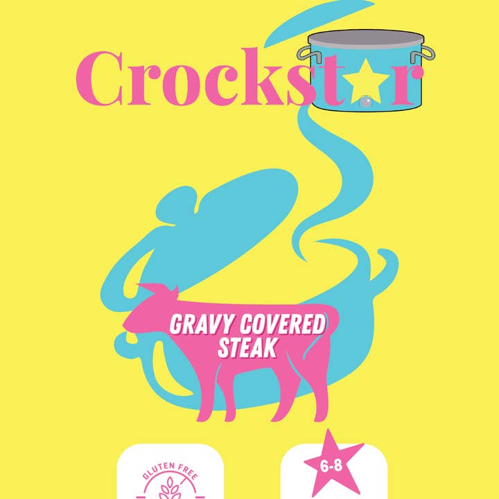 Gravy Covered Steak for wholesale by Crockstar Dinner Club