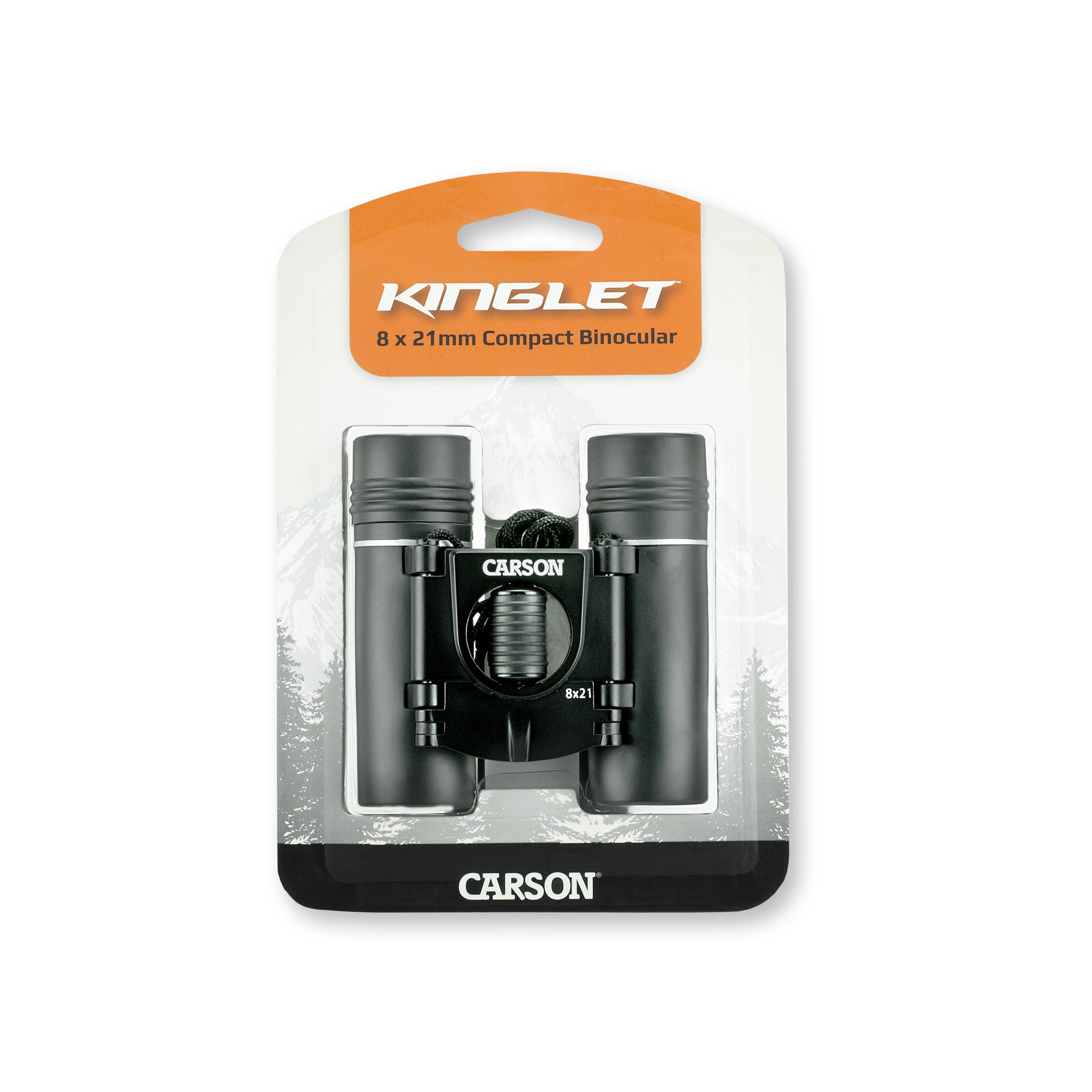 Carson UK – wholesale Binoculars – Kinglet™ 8x21mm Compact Roof Prism, Lightweight Binoculars4