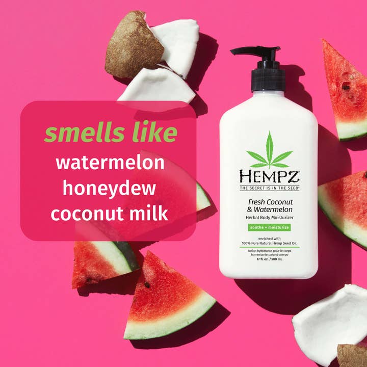 Hempz UK - Wholesale Body Cream/Lotion - Fresh Coconut & Watermelon Herbal Body Moisturizer