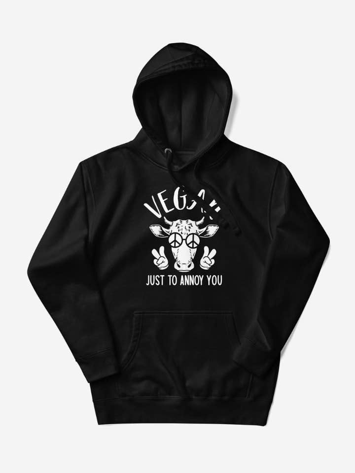 Vegan Just To Anny You Unisex Premium Huvtröja för wholesale av Plant Babes