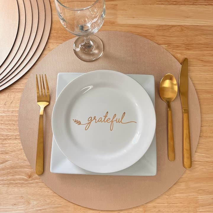 Davanti/Vía Deco Home - Wholesale Placemat - Novotela Shimmer Placemat Round4