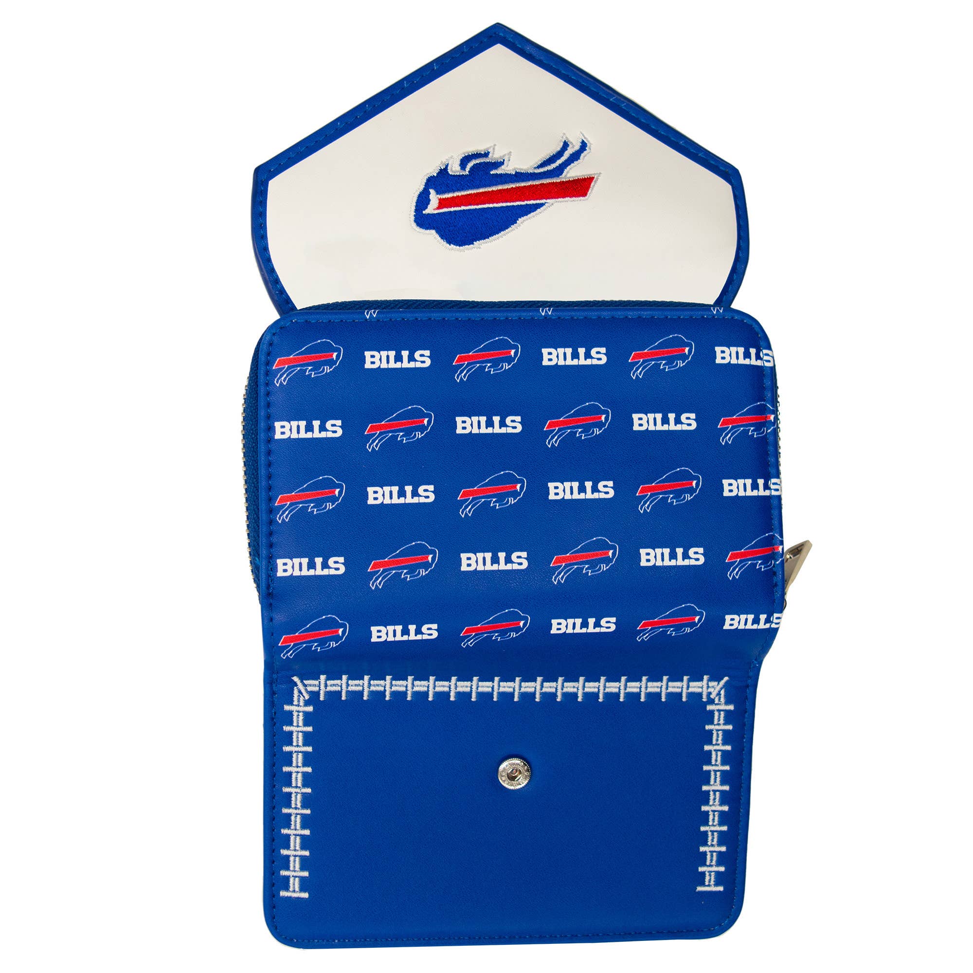 Little Earth Productions - Wholesale Wallet - Women's - NFL Buffalo Bills Team Stitched Wallet3