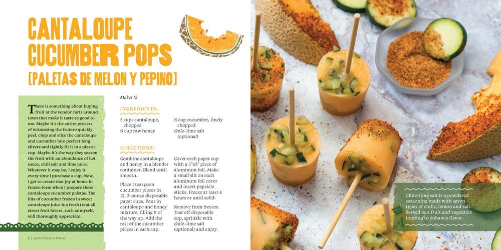 Familius, LLC - Wholesale Cookbooks & Food - Aguas Frescas & Paletas: Mexican Cookbook1