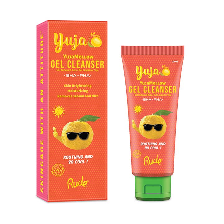 YujaMellow Gel Cleanser for wholesale by Rude Cosmetics
