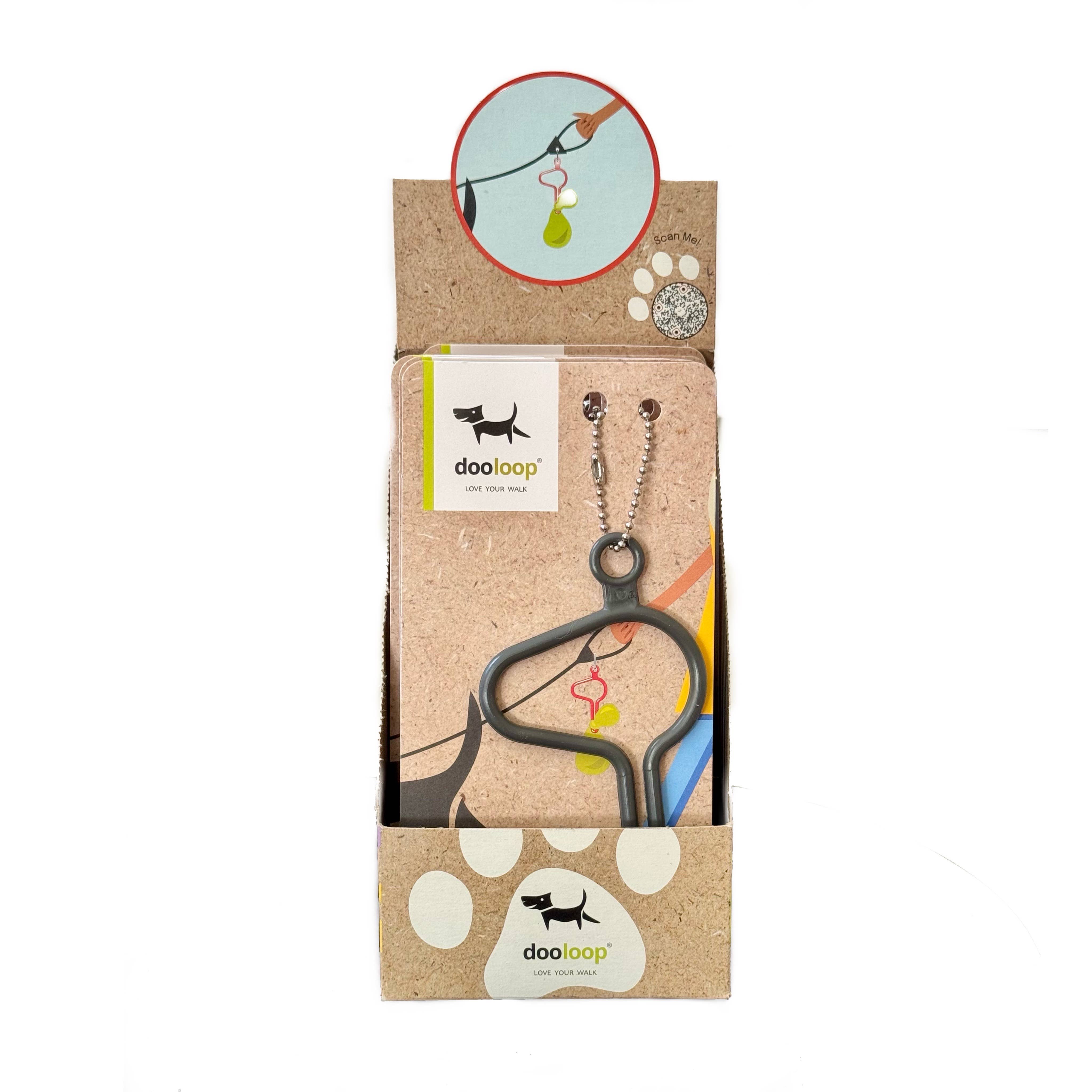 The dooloop by Houndswag LLC - Wholesale Pet Poop Bag Dispenser - Charcoal Dooloop POP Box2