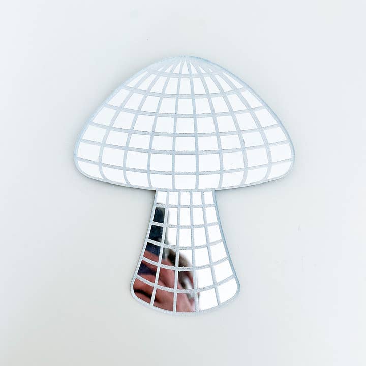 Wanddecoratie met disco-paddenstoelen voor wholesale door Whimsy Makers