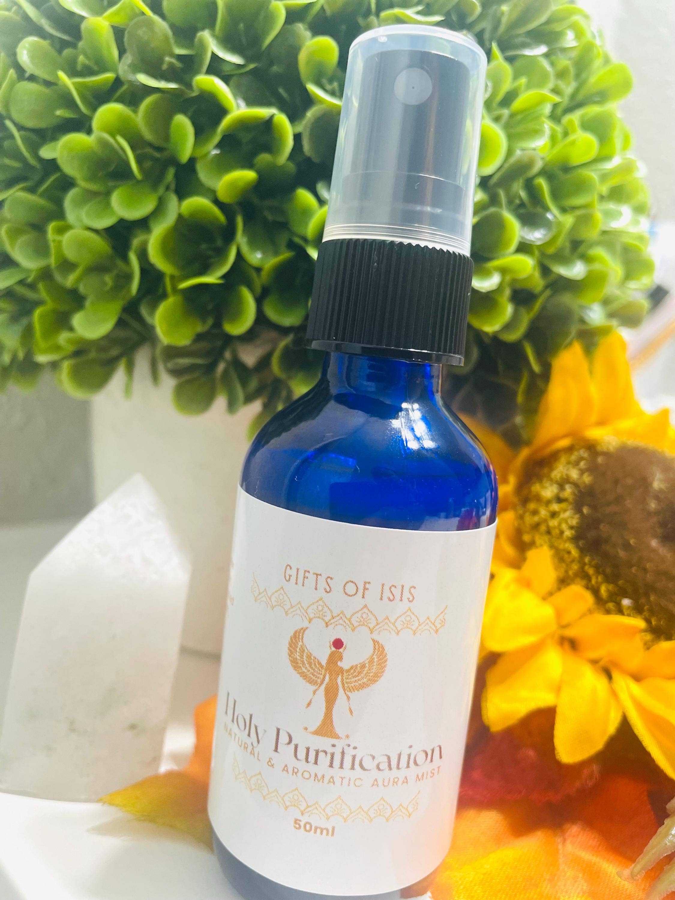 Gifts of Isis – wholesale Smudge spray – Sage, Frankincense, Myrrh-Holy Purification Aura Spray3