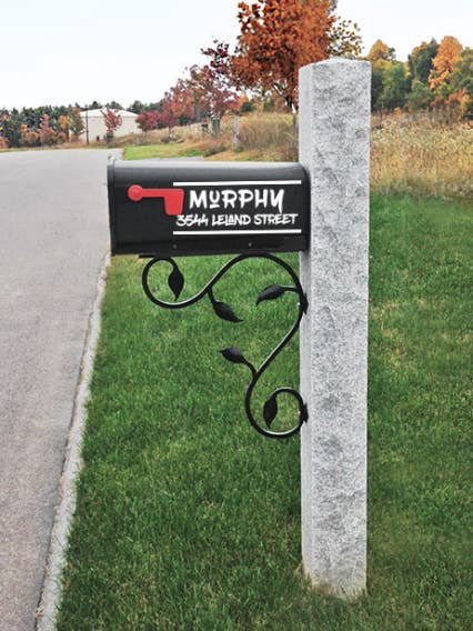 Mailbox Vinyl Decal (Set of 2 decals) MB21 for wholesale by Yellowstone Decals / Shirts and Giggles