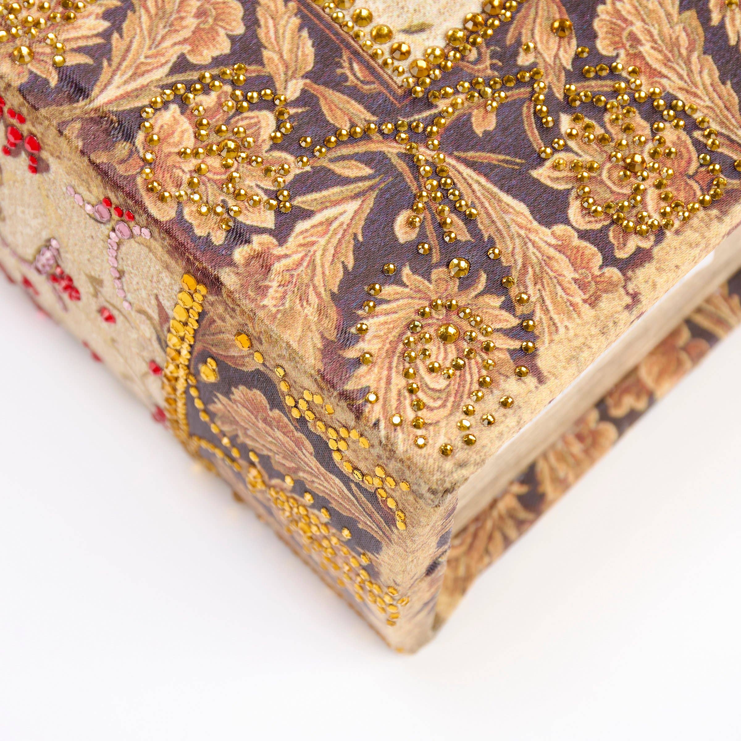 Primitives by Kathy - Wholesale Decorative Box - Embellished Floral Book Box6