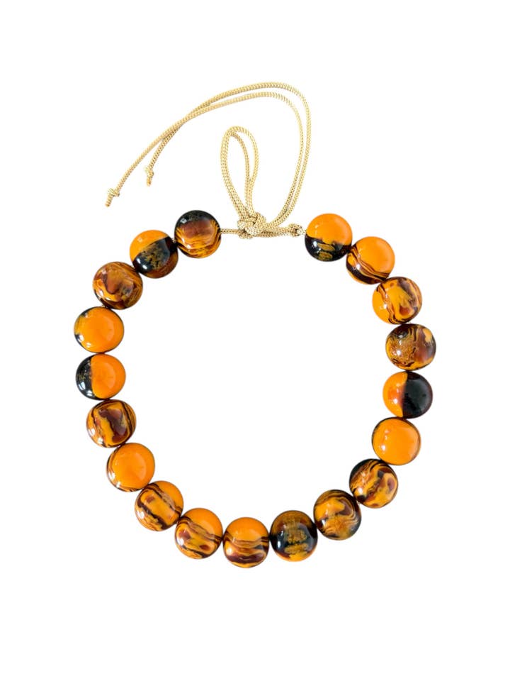 Chunky Beaded Necklace - October for wholesale by KMs GEMs