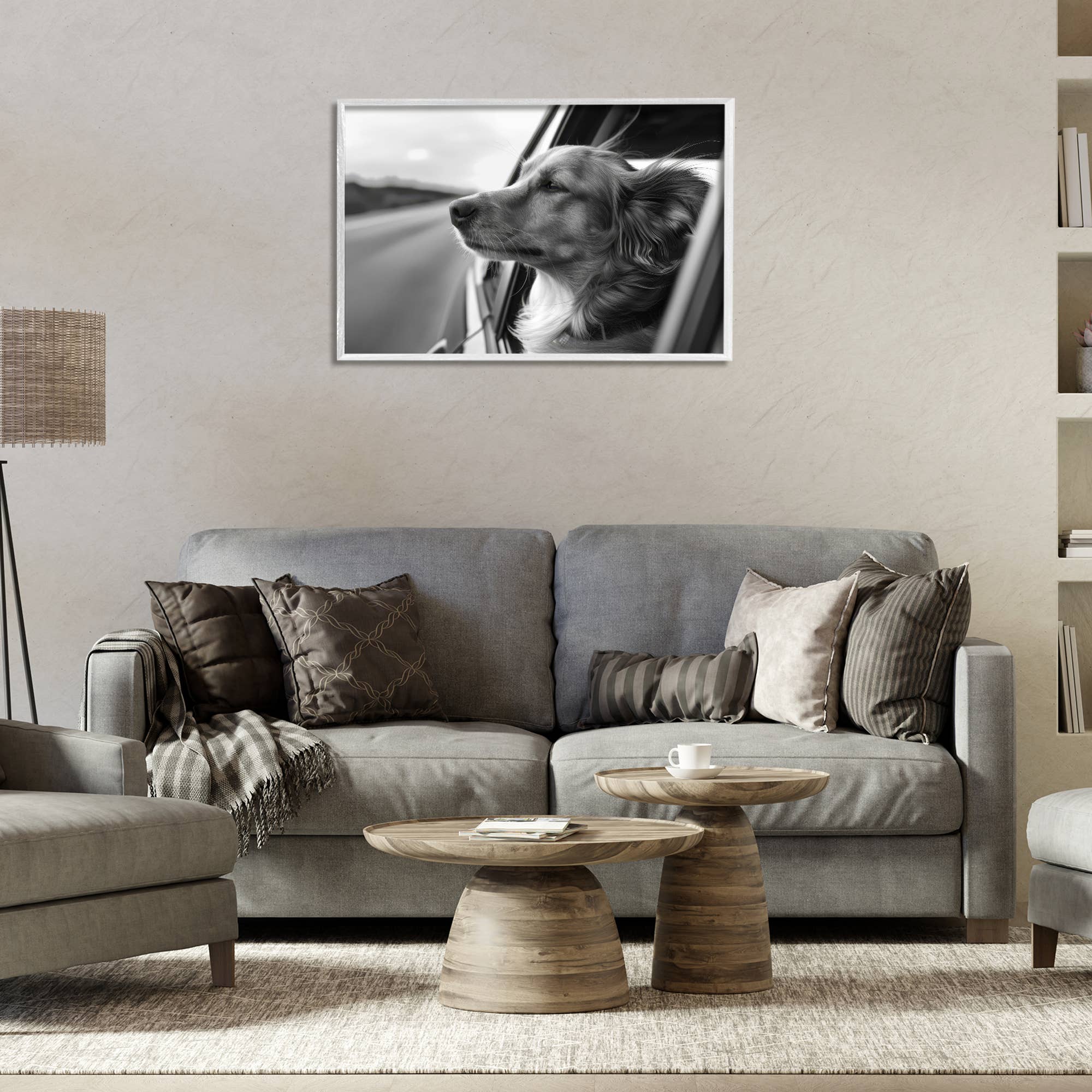 Stupell Industries - Wholesale Wall Sign - Dog Out Car Window - Framed Wall Art6