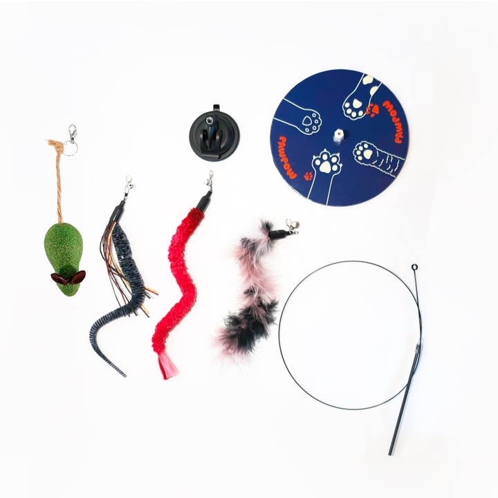 Paw Pow Interactive Cat Wand Toy for wholesale by Paw Paw by Jeanne