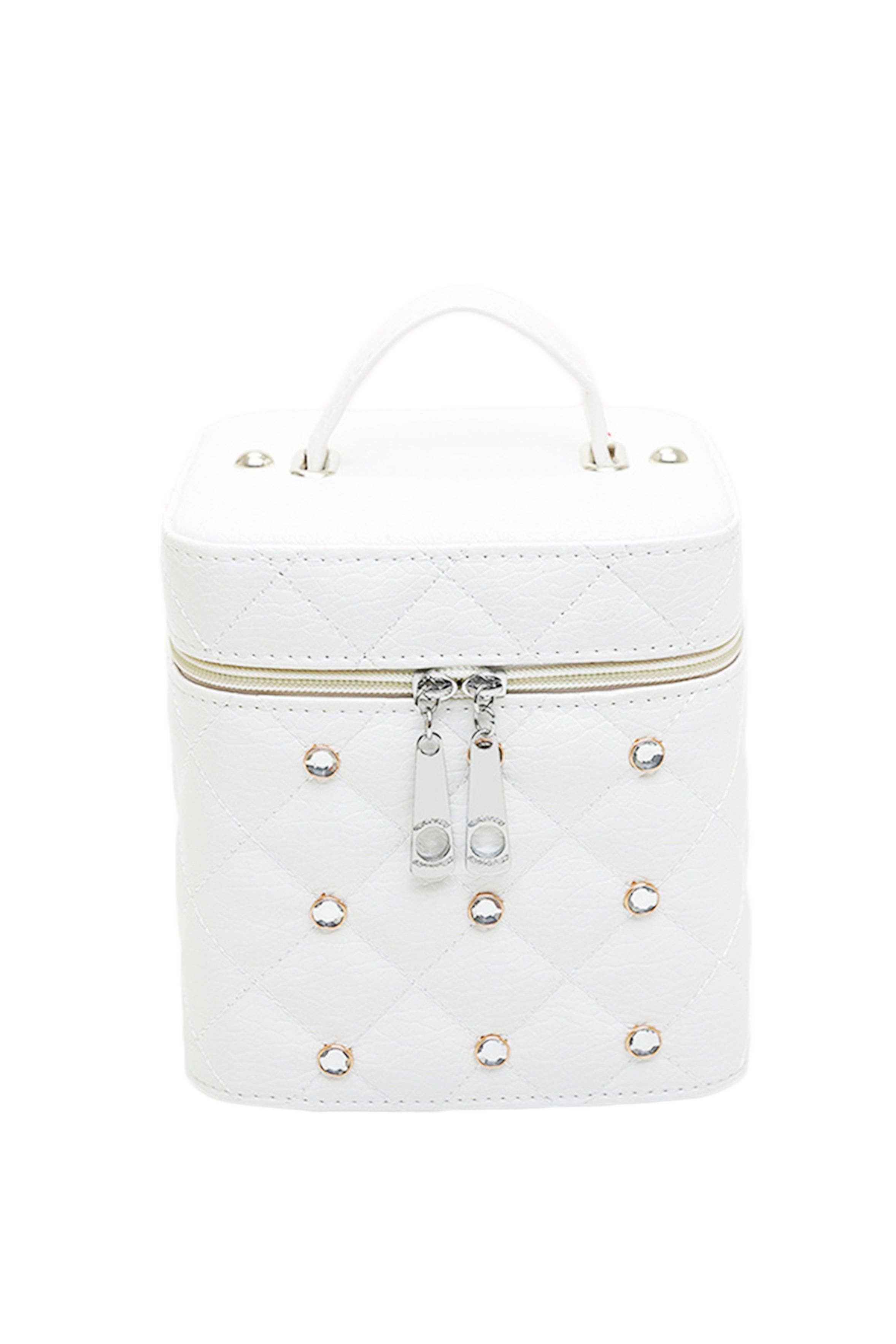Ole - Wholesale Makeup/Cosmetic Bag - Rhinestone Make-up Box HB23977