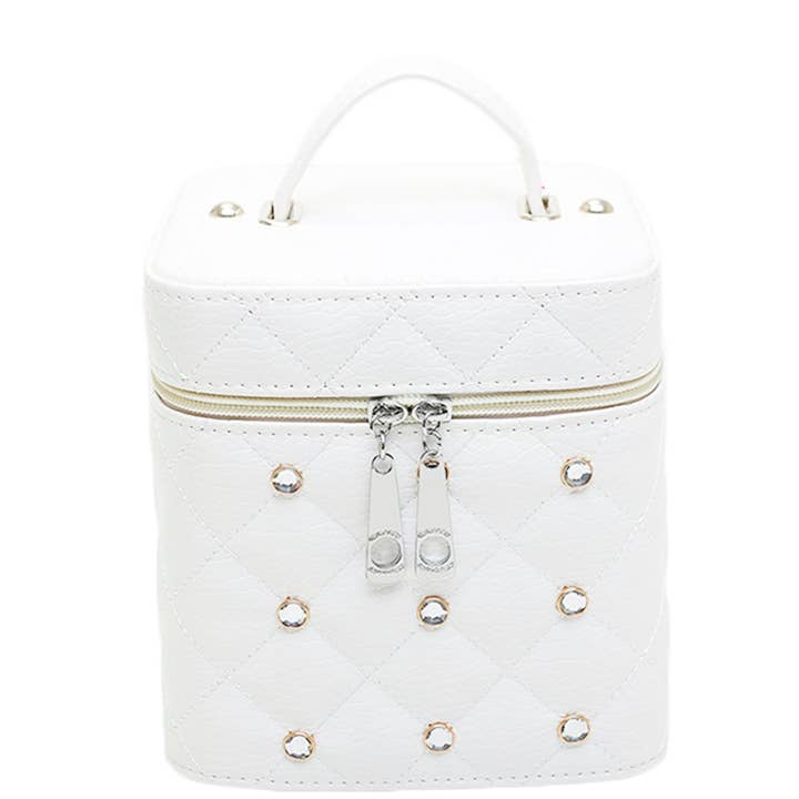 Ole - Wholesale Makeup/Cosmetic Bag - Rhinestone Make-up Box HB23977