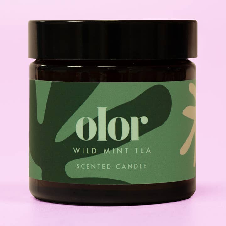 Vela em Miniatura de Chá de Hortelã Selvagem por atacado de OLOR