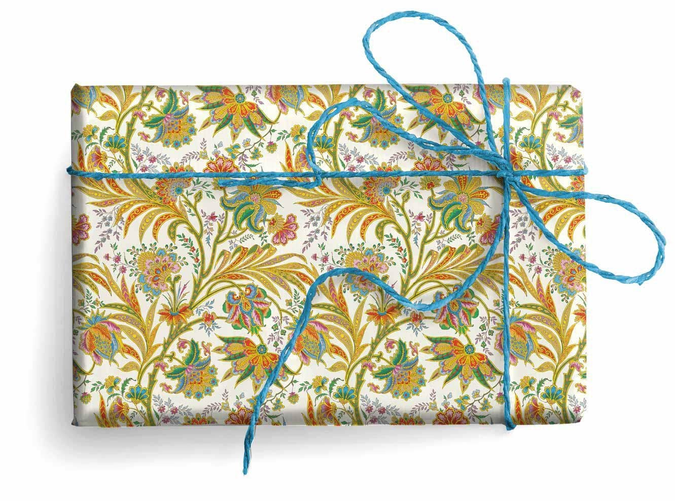 San Lorenzo Design - Vente Feuille de papier cadeau - Papier cadeau florentin, 2 feuilles pliées 19,7 x 27,6 po7