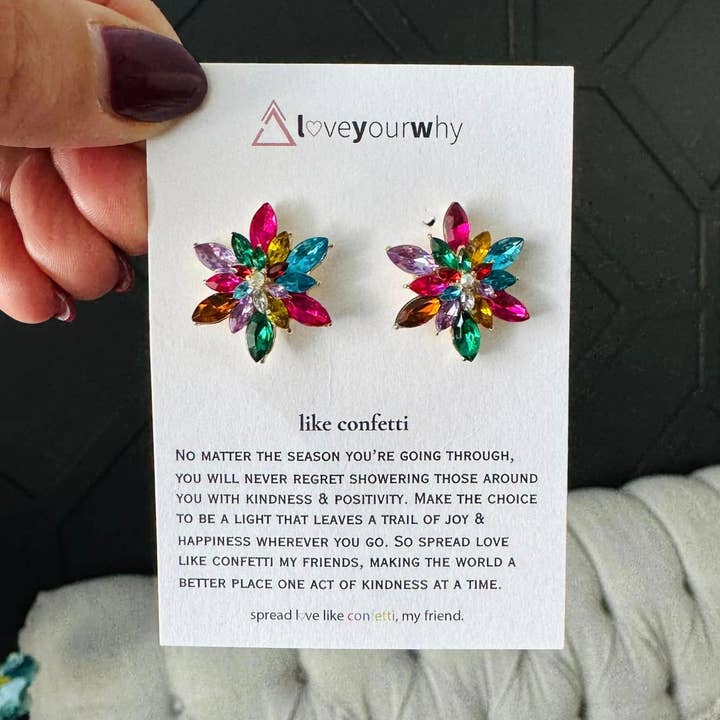 Like Confetti Earrings and other Purchase Wholesale acquisto confetti. Free Returns & Net 60 Terms on Faire trending on Faire.