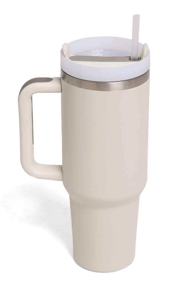 Hana - Venta al por mayor Vaso termo - Vaso con mango de 40 oz de color liso21