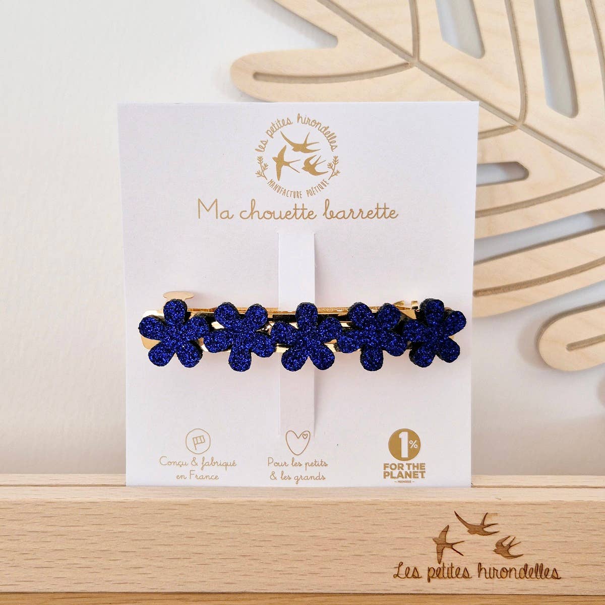 Les Petites Hirondelles - Venta al por mayor Horquilla para el pelo - Mujer - Pinza para el cabello con flores brillantes2