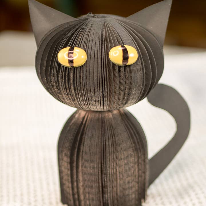 Root To Vine – wholesale Decorative tabletop object – Spooky Black Cat-Halloween Decor-Book Gift-Fall Decor6