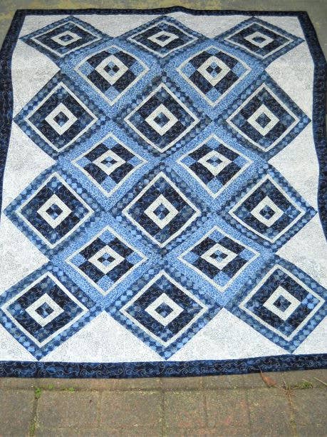 Postcard Quilt Pattern CCC-030 for wholesale by Curlicue Creations