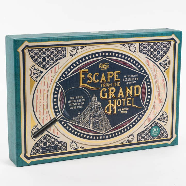 Professor Puzzle USA, Inc. - Wholesale Board Game - Escape from the Grand Hotel Game