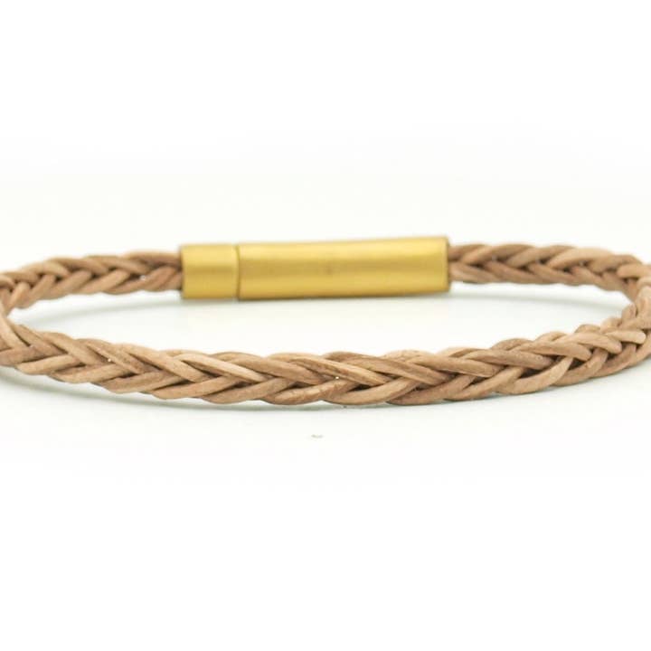 armband Sumatra naturel (zilver of goud) - 4mm voor wholesale door by julian